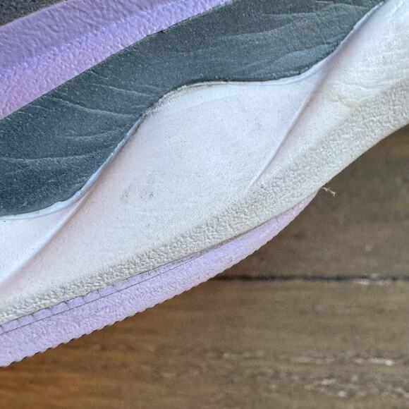 Mizuno Wave Sky 6 Women's Size 9 EU 40 Lavender White Gray Running Walking - Picture 11 of 16